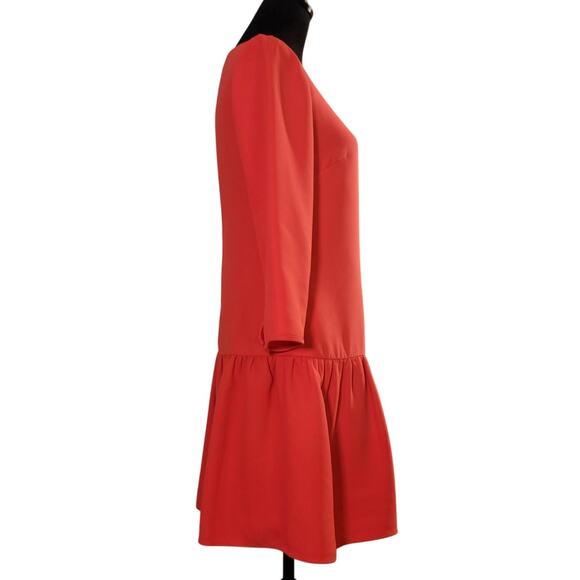 J.CREW Pink Drop Waist Dress, Size 4 - Picture 2 of 13